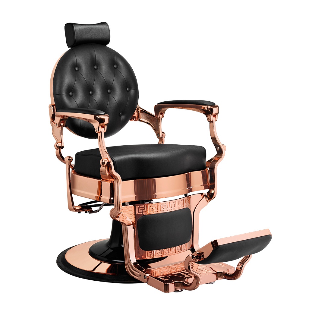 Black and clearance rose gold chair