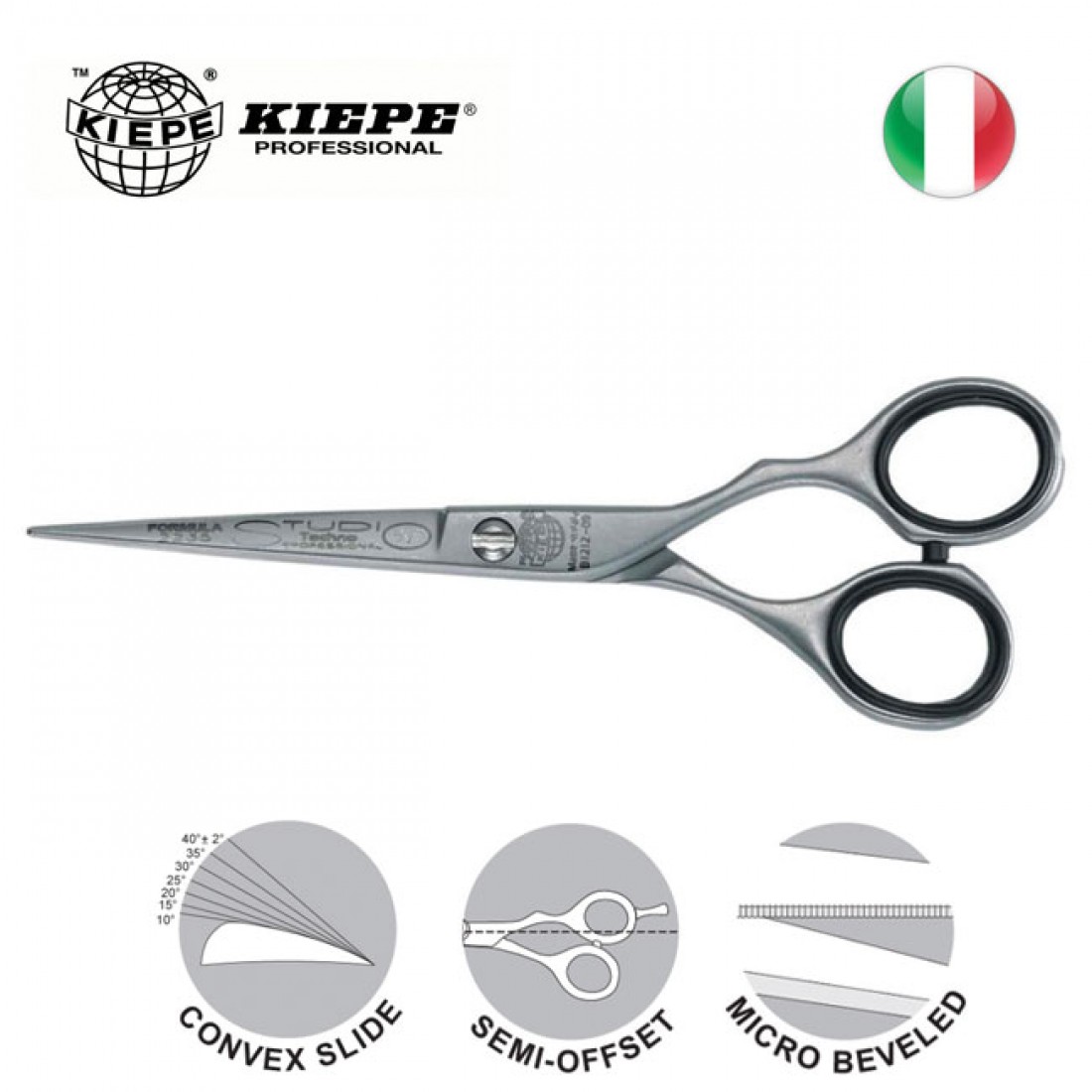 KIEPE STUDIO TECHNO FORMULA Hairdressing Scissors  inch (14 cm)