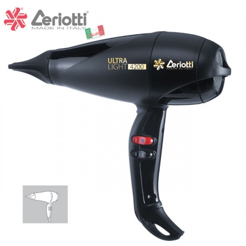 Ceriotti Hair Dryer Ultra Light 4200 2500W Black