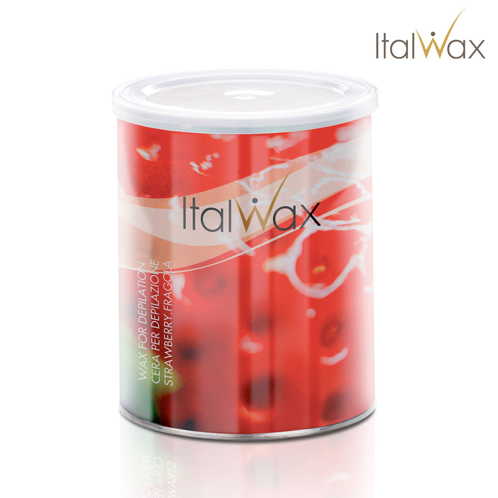 0414071e-3ddb-423c-9483-83135e63ff09-3.jpg ItalWax Strawberry Strip Wax, Tin 800 ml - Image 1