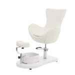 Pedicure Chair with foot bath CREM