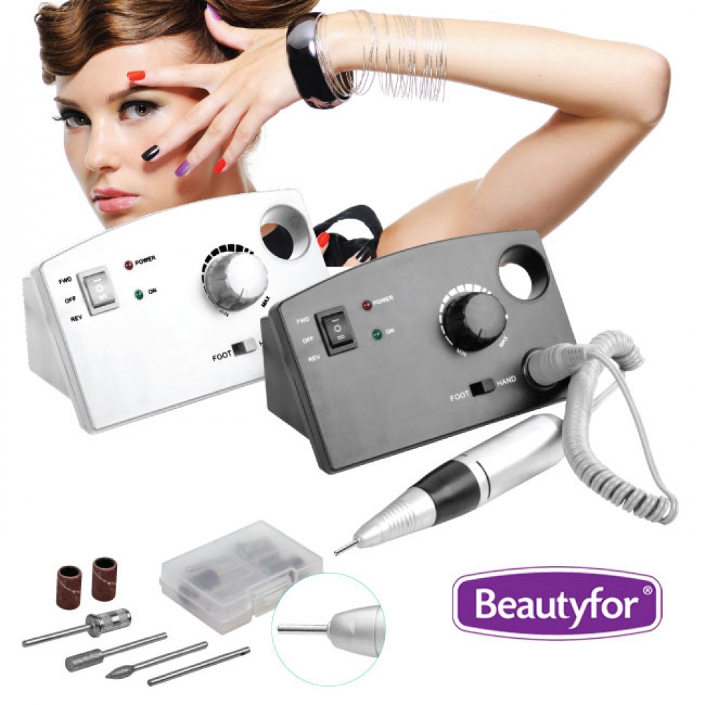 0dc44d1a-b77a-4115-90a2-7177cc7869f1-2.jpg Electric Nail Drill Machine BEAUTYFOR 35000 RPM (BLACK) - Image 1