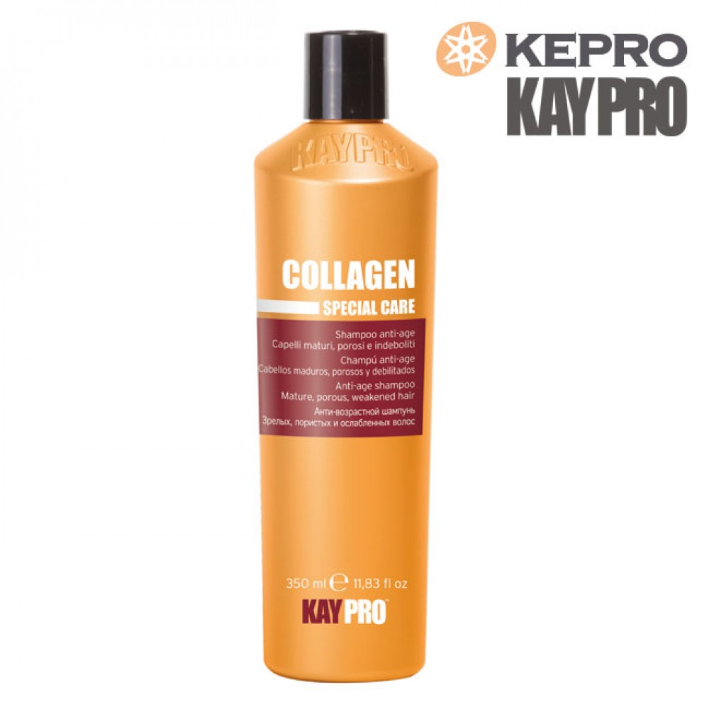 12a853d5-79e1-4cf4-8e32-0ae1a22610b3.jpg Kepro KayPro Collagen Anti-age Shampoo for Mature, Porous, Weakened Hair 350ml - Image 1