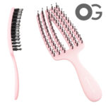 Olivia Garden Fingerbrush Care Mini Pink