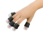 Nail Soaker made of plastic black 1 pack (10 pcs.) - Image 4