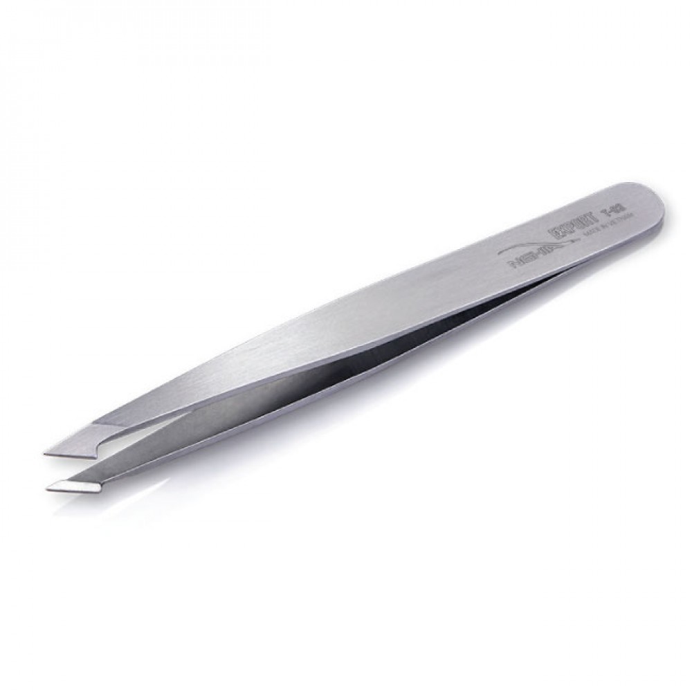 1b21e9dc-6db0-40c3-9144-246a3885f344.jpg NGHIA Stainless Steel Eyebrow Tweezer T-03 9.7cm - Image 1