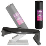 Beautyfor SMS BLACK Flizelin Couch Roll, 80 cm x 150 m.