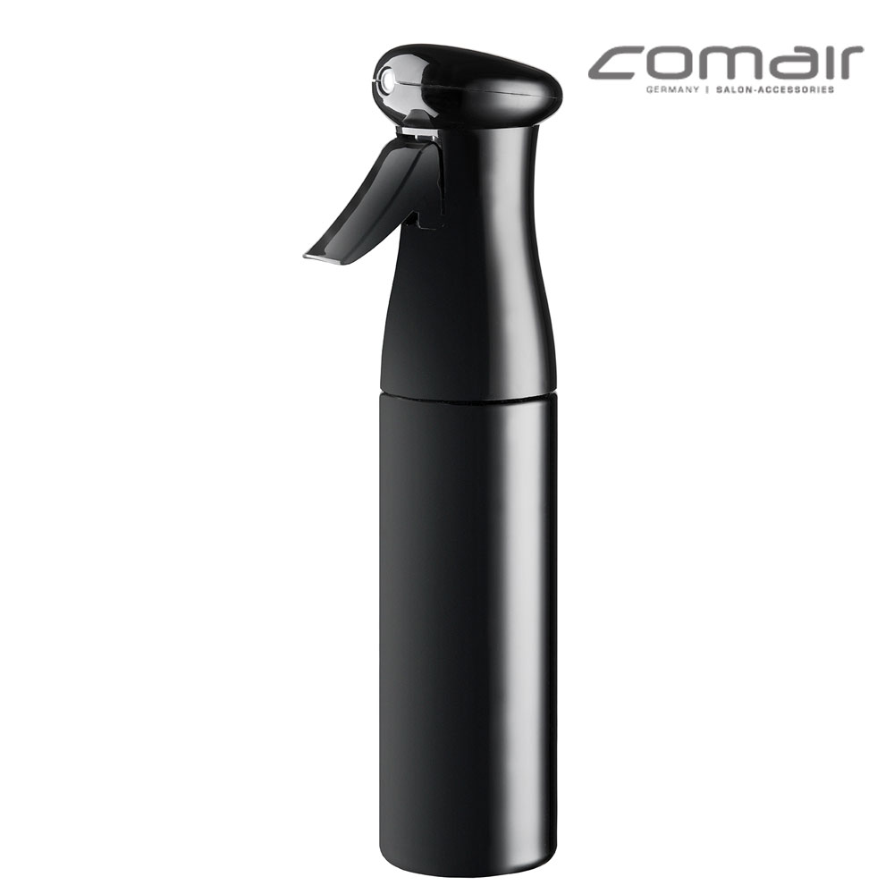 1d825b1c-ce7c-40e4-b950-77bd73850bd3-1.jpg Comair Black Plastic Spray Bottle with automatic 360° spraying function 250ml - Image 1