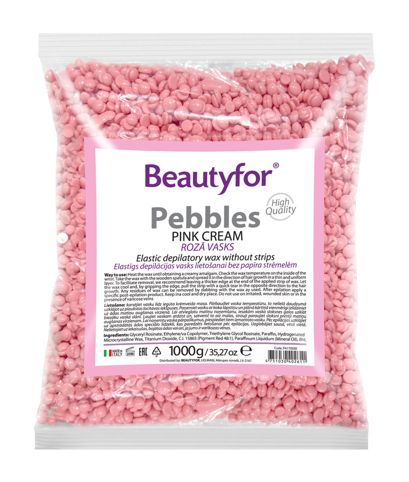 1e43830e-6662-4de1-bbfd-ba7119cf1efa-3.jpg Stripless PINK Pebbles Hot Wax Beads, 1kg - Image 1