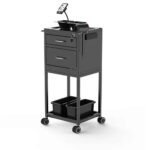 Hairdressing Salon Lockable Metal Trolley T-508 - Image 2