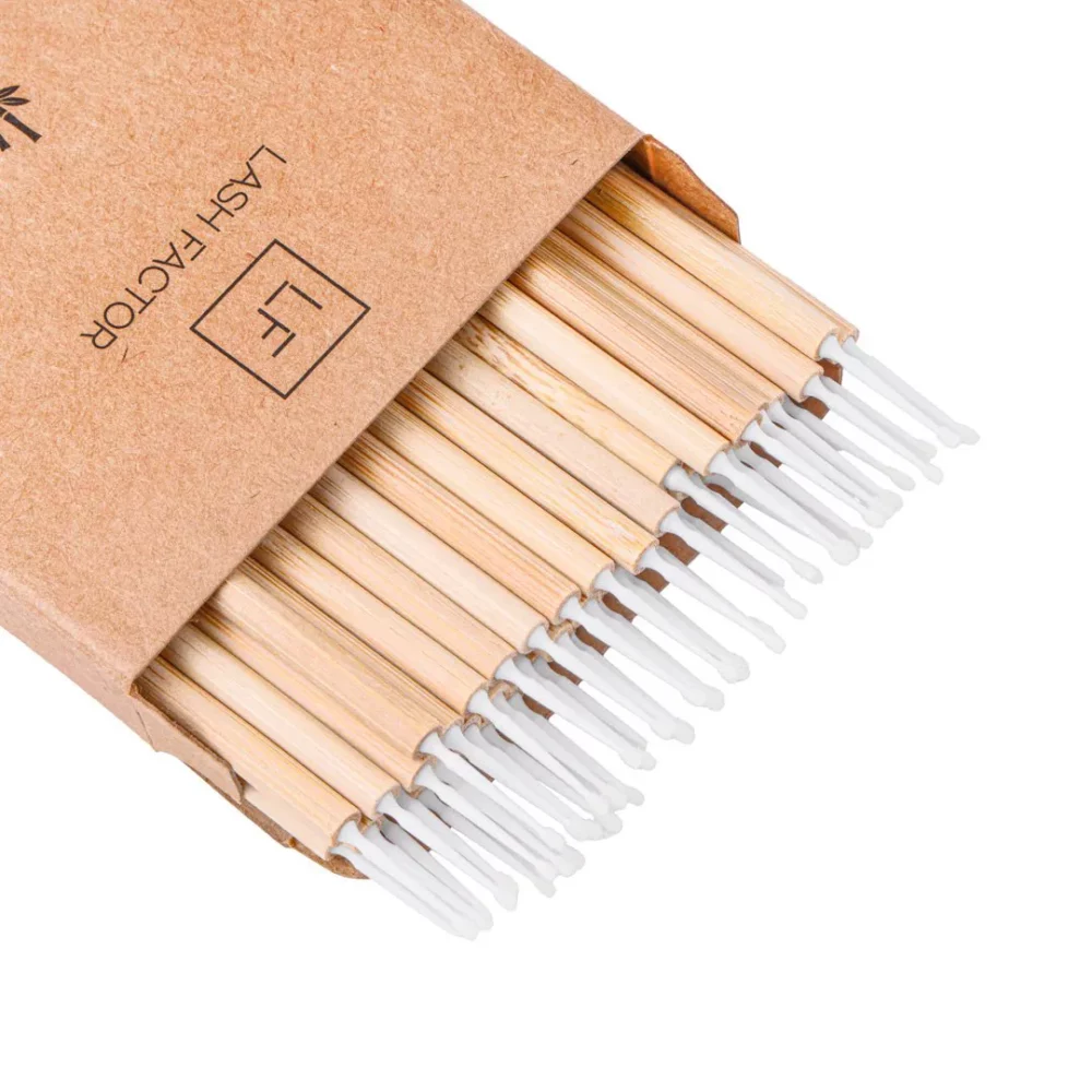 1ed377d9-a75f-488f-923b-b3bc79de0f1f.webp Lash Factor Bamboo Microbrushes (50) - Image 1