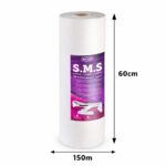 Beautyfor SMS Flizelin Couch Roll, 60 cm x 150 m.