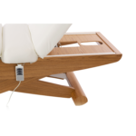 CYX SPA Bed with LED Lighting & Natural Wood Finish (3 MOTOR) - Image 3