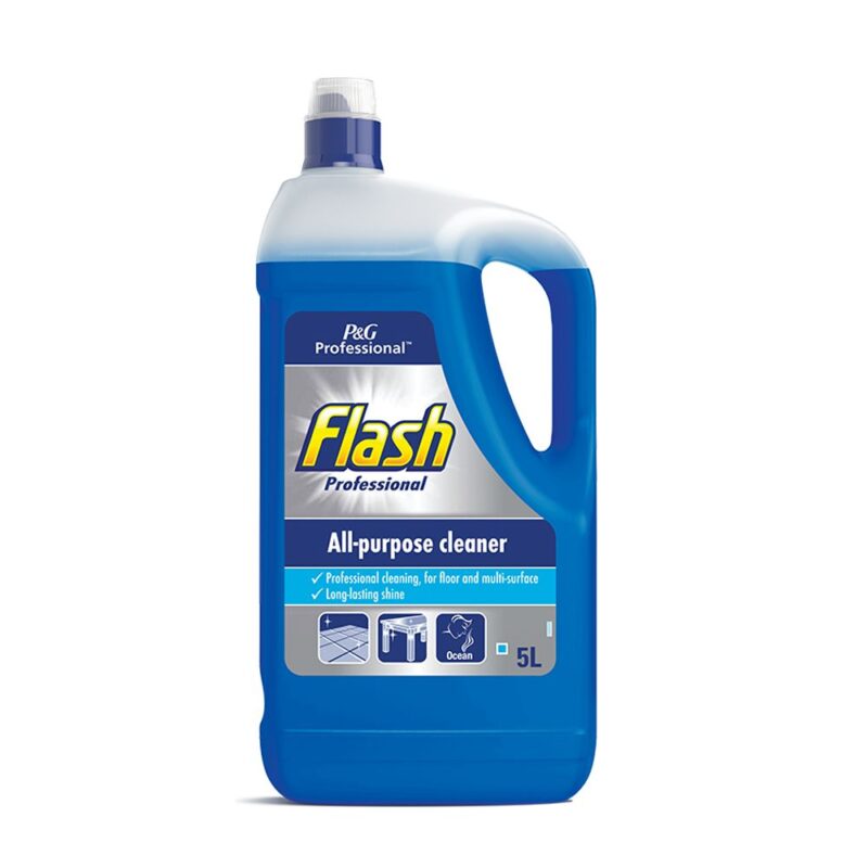 Flash Professional All Purpose Cleaner Ocean, 5 Litre - Beauty For