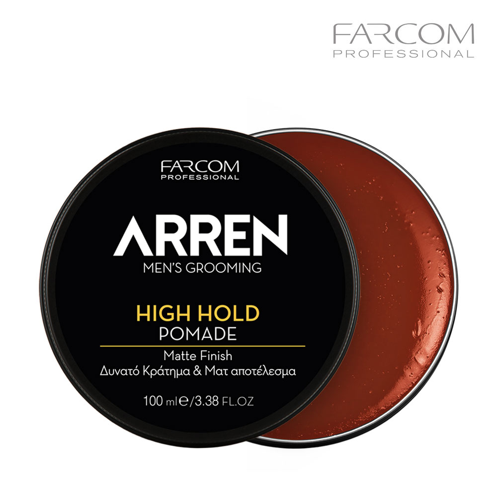 38aabaa0-ecd0-442b-ac90-94e27f5f96ea.jpg ARREN HIGH HOLD Pomade 100ml - Image 1