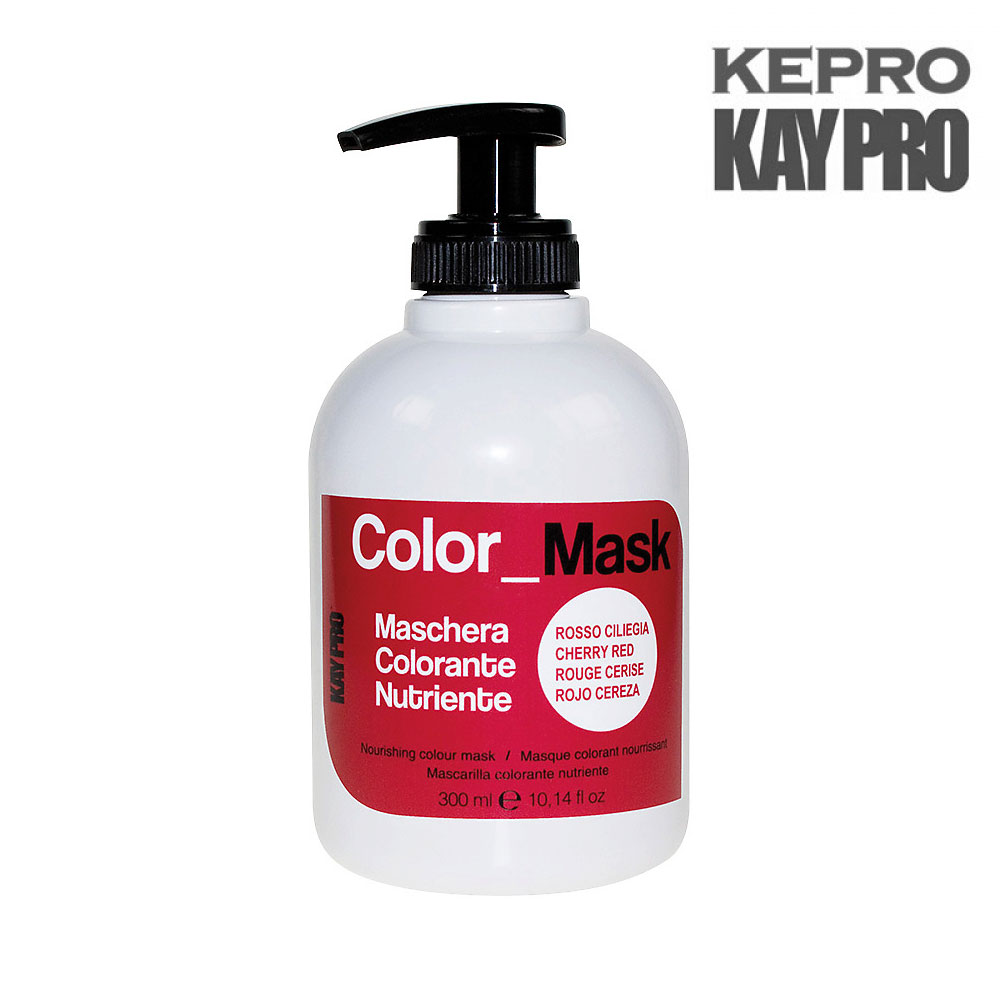 42dbe204-0e2e-45cf-a0bb-6038586028a1.jpg Kepro Kaypro Color Mask CHERRY RED 300ml - Image 1