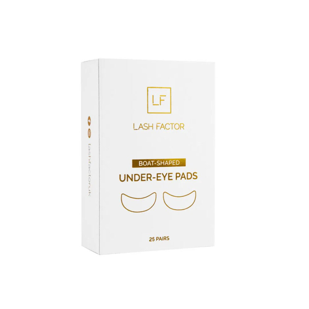 45c1f6de-c089-4ee2-b2a7-063923847fa4.jpg Lash Factor Under Eye Pads - Boat Shape - 25 Pack - Image 1