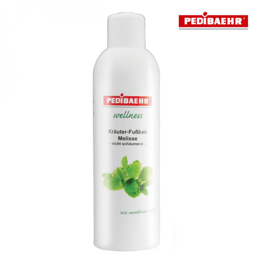 460c2960-6019-4930-9535-e17f30b963a2.jpg PEDIBAEHR Foot Bath Lemon Balm 1000ml - Image 1
