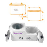 Professional Double-tank Wax Heater, 5 Liters - Image 2