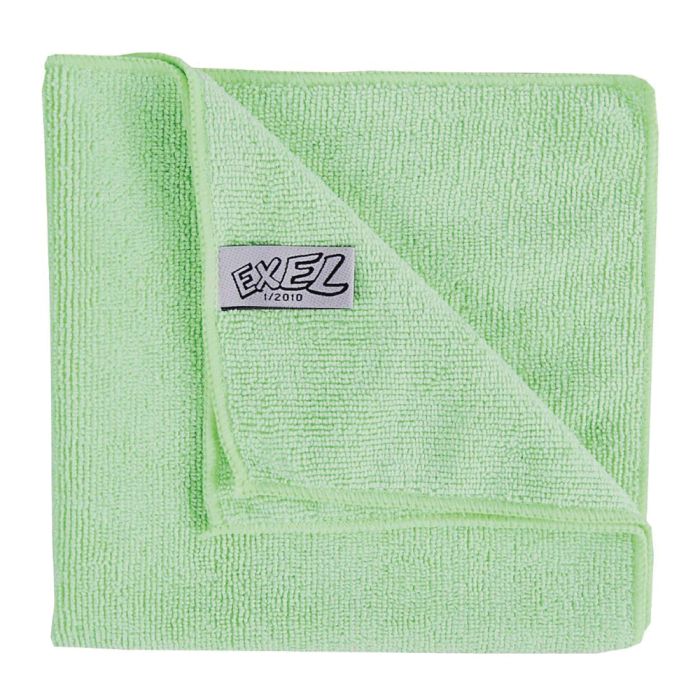 54442f1a-0407-4d7d-ae82-0e07cc8c563b.jpg Exel Supercloth Microfibre Cloths (Pack of 10) 40x40cm - Image 1