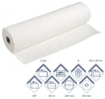 Luxury Medical Couch Rolls, 60 cm x 50 m. Individual Rolls - Image 2