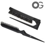 Olivia Garden Expert Style Up Boar & Nylon Bristles - Black Matt