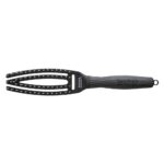 Olivia Garden Fingerbrush Care Iconic Boar & Nylon Full Black Small