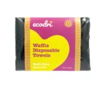 EcoDri Waffle Disposable Salon Towels - Black (40cm x 80cm) (50pcs)