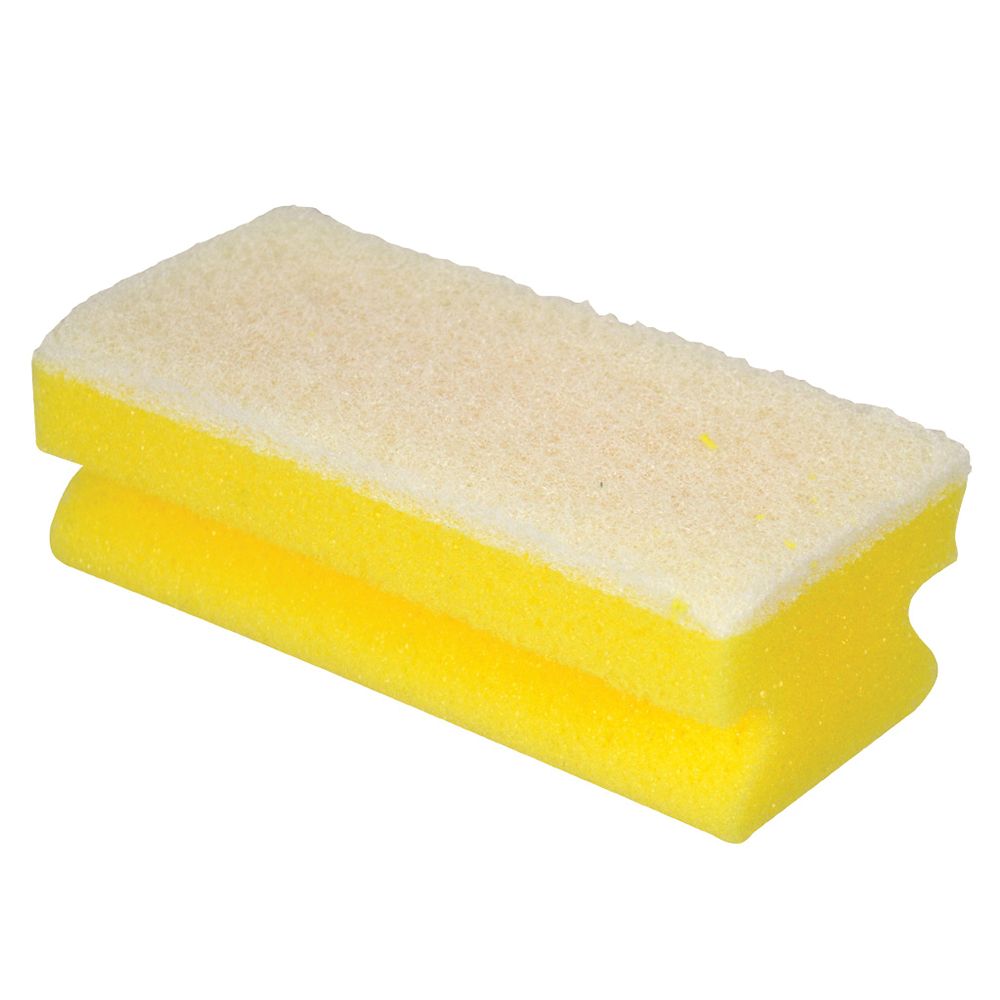 81a00d51-f416-44d4-9404-d679b7c9d40e.jpg Finger Grip Non Scratch Sponge Scourer (10 per pack) - Image 1
