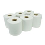 2ply White Centre Feed Roll 170mm x 150m (6 Rolls per case)
