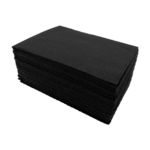 EcoDri Disposable Salon Towels - Black (40cm x 80cm) (50pcs) - Image 2