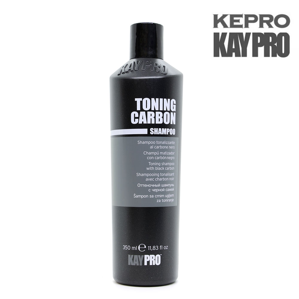 9f4239f4-c4dd-4ec0-9798-f5440eba27ef.jpg KayPro Toning Carbon Shampoo with Black Charcoal 350ml - Image 1
