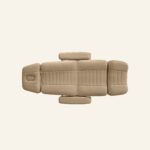 Nuuna B4 GRAND RELAX ROTATION BEAUTY 4-Motor with Heating Beige - Image 3