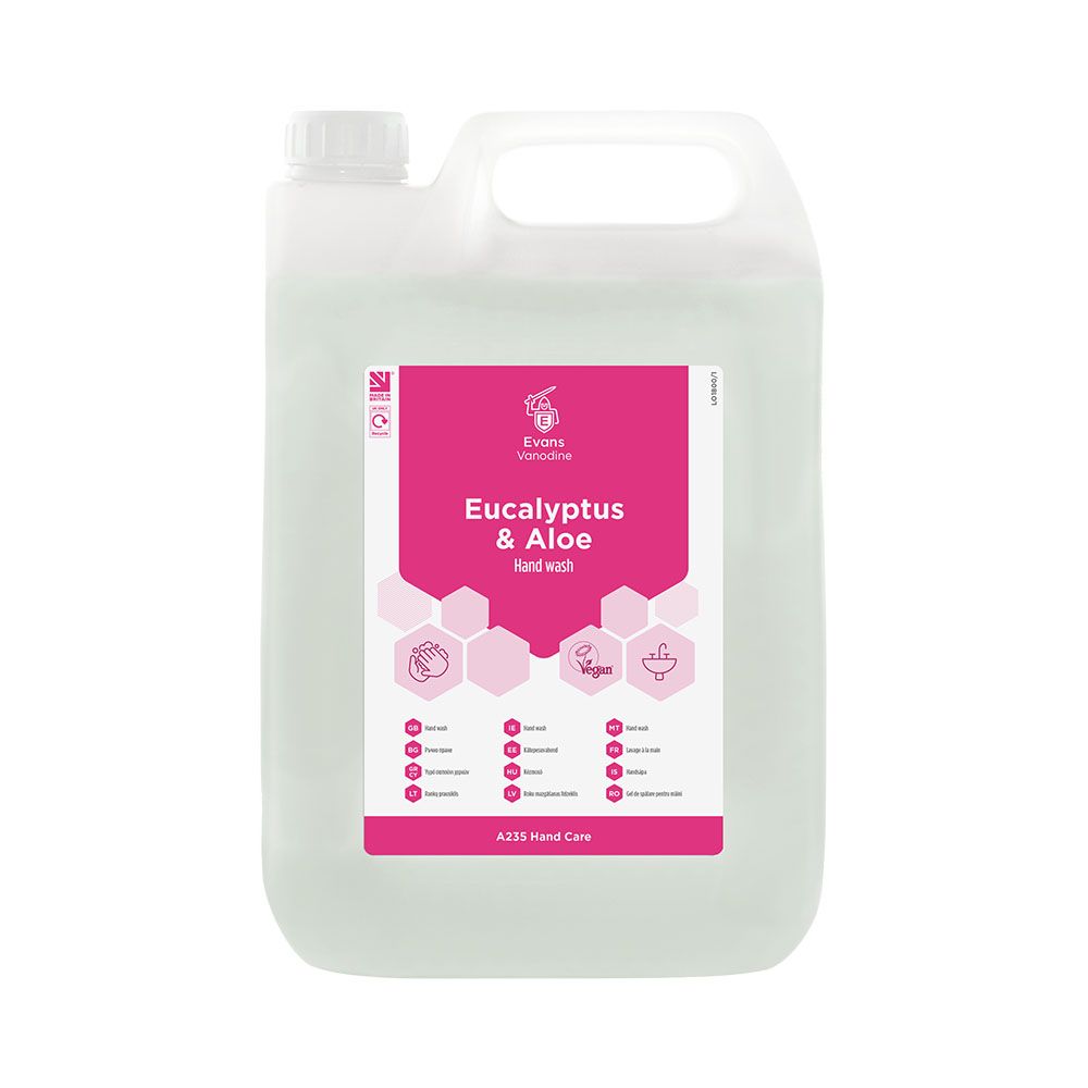 a900a97d-ff68-493e-8625-62a4dd85b749.jpg Evans Eucalyptus & Aloe Handwash ‑ 5 Litre - Image 1