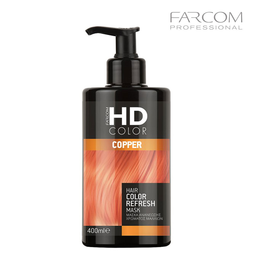 a9155244-a155-4eca-b816-567f22da6a8b-4.jpg HD HAIR COLOR REFRESH Mask Copper 400ml - Image 1