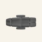 Nuuna P3 GRAND RELAX ROTATION PODO 3-Motor with Heating Grey - Image 5