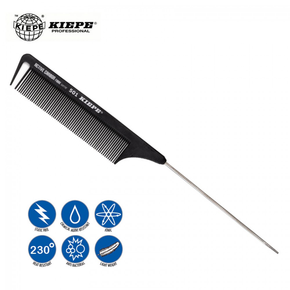 b27b4ad3-afb1-4df5-a621-d51787d63b07.jpg KIEPE Active Carbon Fibre Comb 501 236x27mm - Image 1