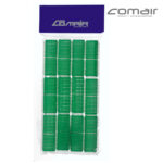 Comair Jumbo Hair Rollers 20mm GREEN (Pack of 12) - Image 2