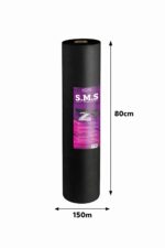 Beautyfor SMS BLACK Flizelin Couch Roll, 80 cm x 150 m. - Image 4