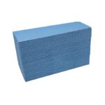 Katrin BLUE 1ply Zig Zag V Fold Hand Towels (5000) - Image 2