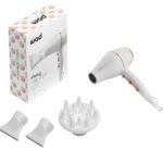 Hair Dryer FLOWY White-Rose/Gold - Image 3