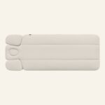NAGGURA Nuuna S4 PRO+ 4-Motor Spa Bed with Heating Warm Beige - Image 3