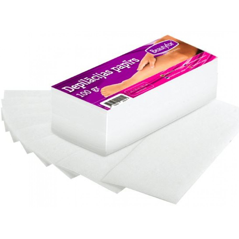 ddbdc912-a4e5-4406-9f01-0bb617bb183d-4.jpg Extra Strong Waxing Paper Strips (100) 100g. - Image 1