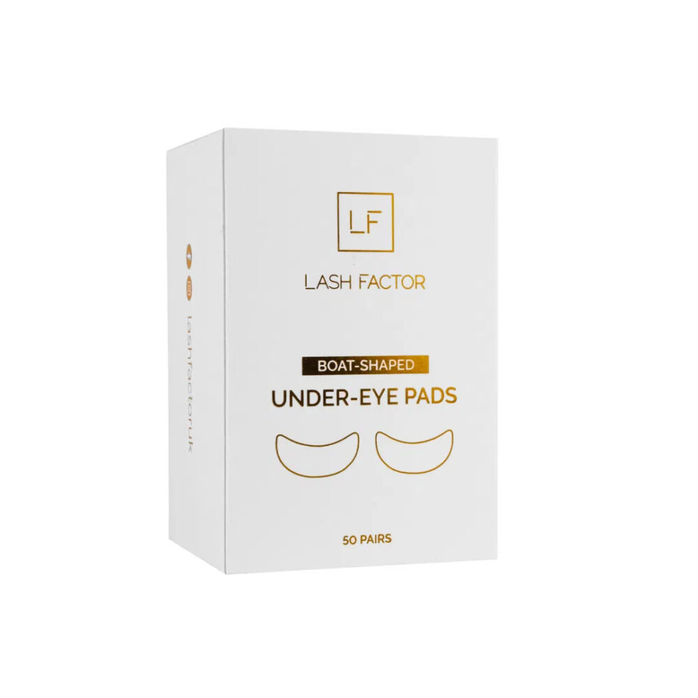 e1c2521e-dc86-470c-87f6-087d23126cef.jpg Lash Factor Under Eye Pads - Boat Shape - 50 Pack - Image 1