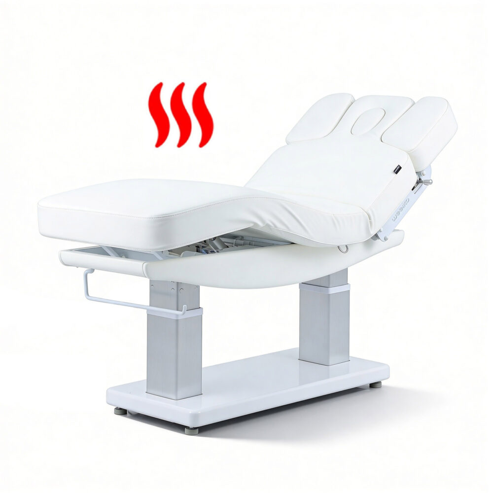 e5d26ed4-e0ca-4fa8-818a-652cb0243641.jpg SPA Treatment Bed TENSOR+ (4 MOTOR) With Heating, White - Image 1