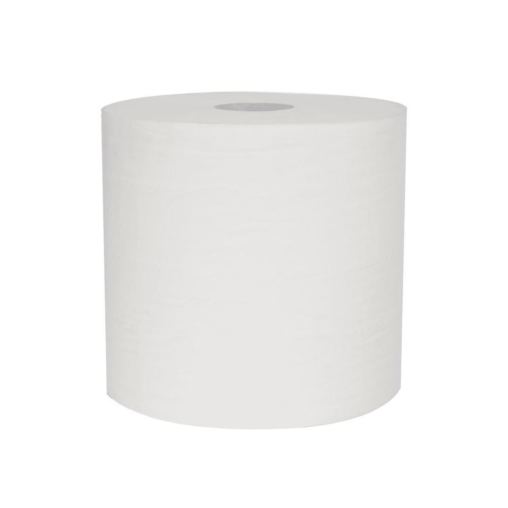 ec259764-d733-4f21-a933-21043b276605.jpg White 2ply Laminated Hand Towel Roll (Case of 6) Roll 200mm x 175m - Image 1