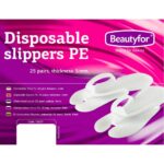 Disposable Slippers PE (25 pairs)