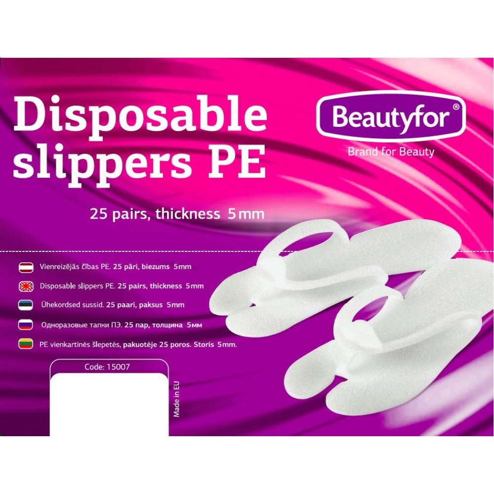 ee6528e1-a987-4e5c-bc81-95a673720f62-4.jpg Disposable Slippers PE (25 pairs) - Image 1