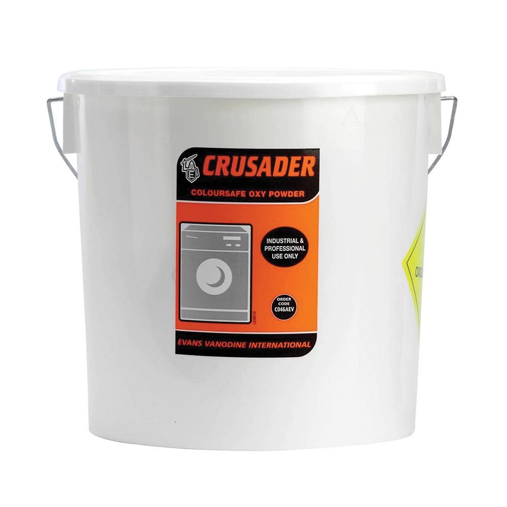 f0d4d3c8-a08c-42ac-b173-6393268a666d.jpg Evans Crusader Coloursafe Oxy Destainer Powder 10kg - Image 1