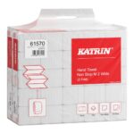 Katrin 2ply White Z Fold Hand Towels (4000) - Image 2